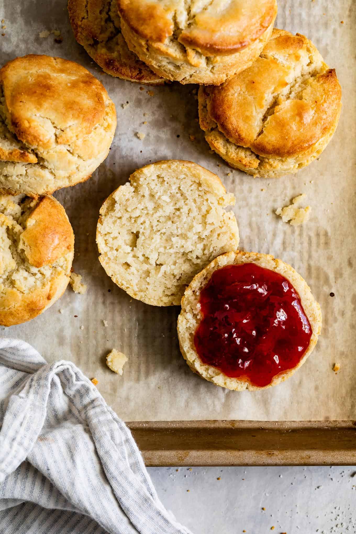 Gluten-Free Biscuits & Jam