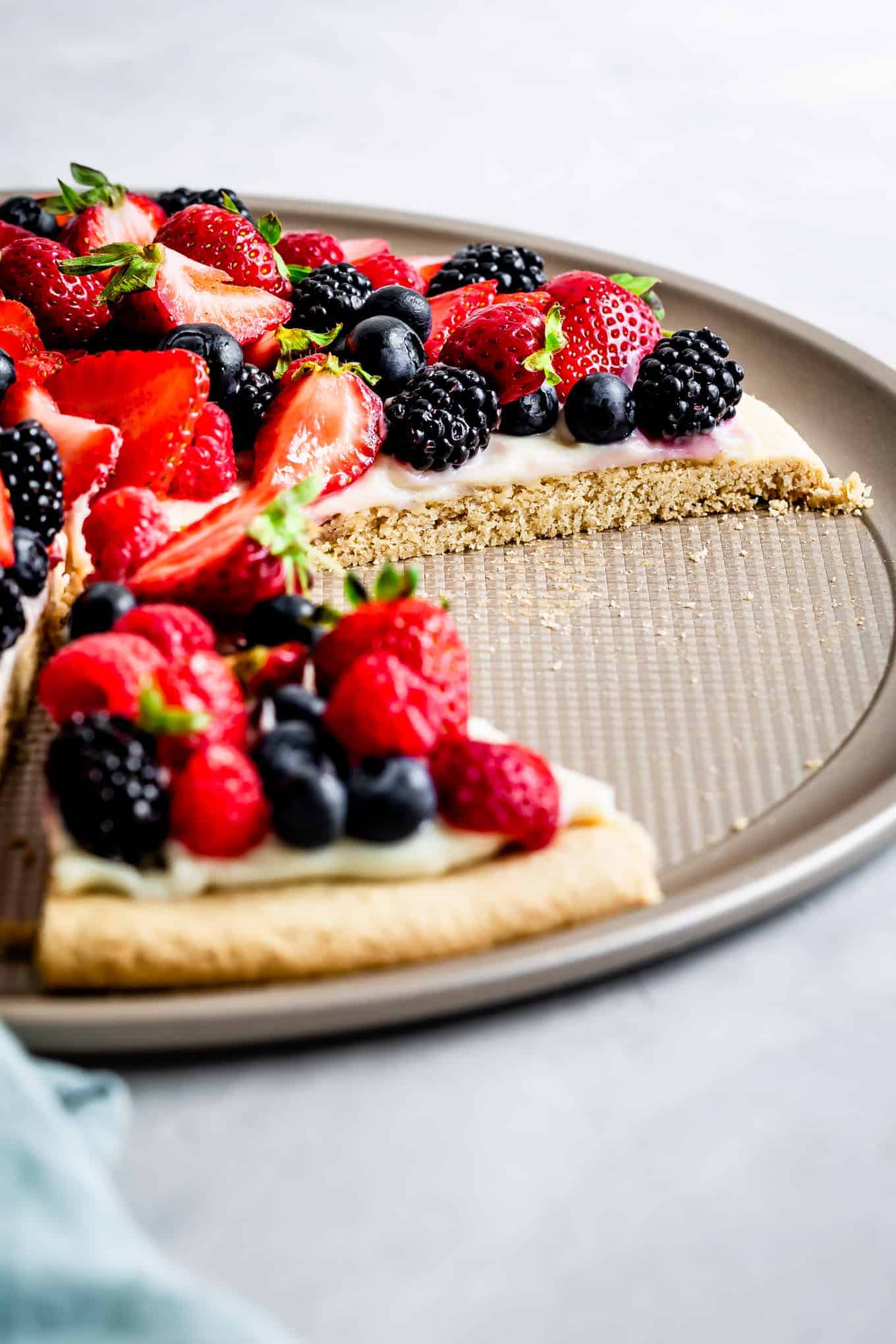 Gluten-Free Fruit Pizza with Almond Flour