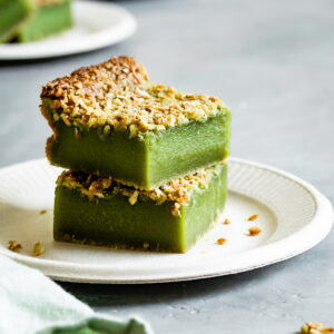 Matcha Mochi Cake
