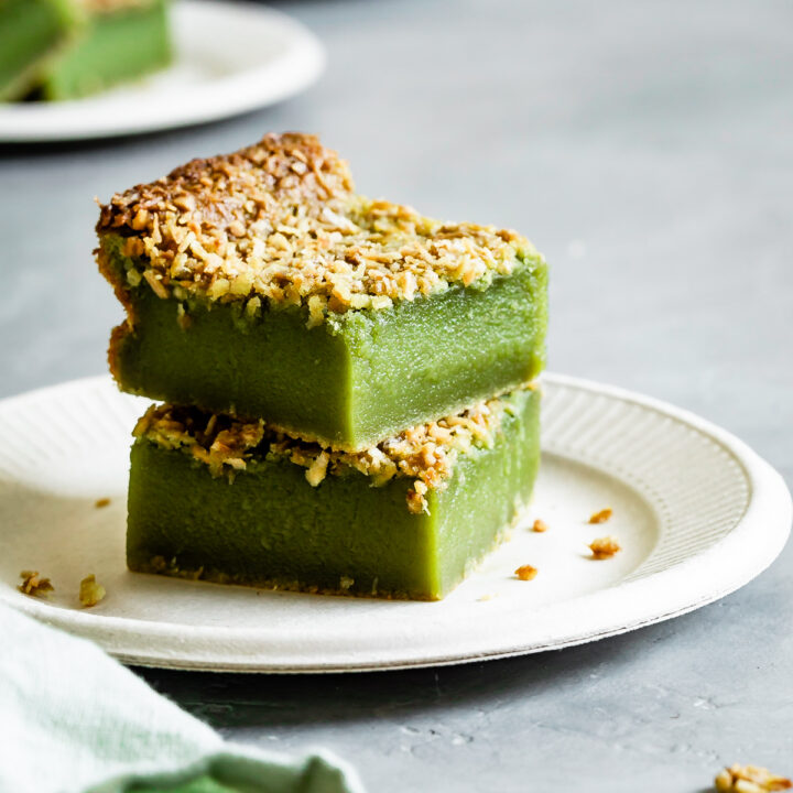 Matcha Mochi Cake