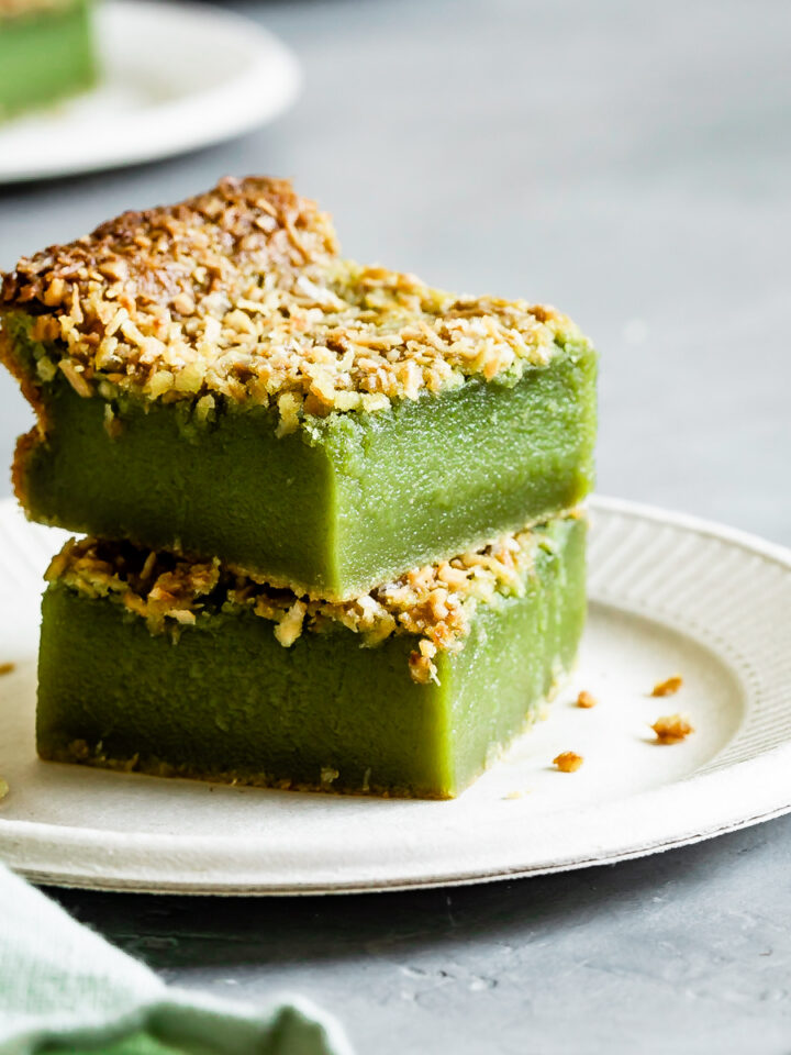 Matcha Mochi Cake