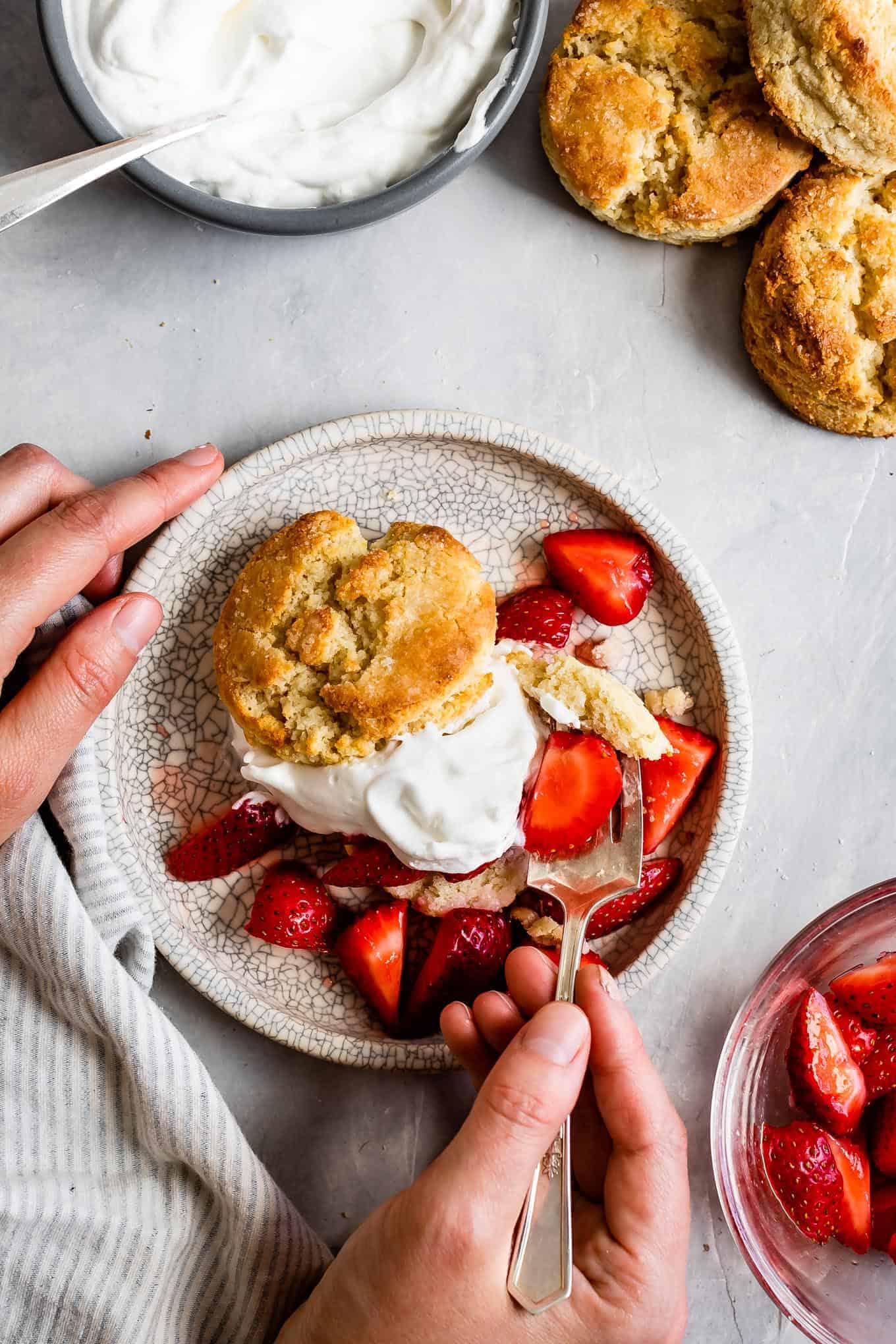 Gluten-Free Shortcake Almond Flour