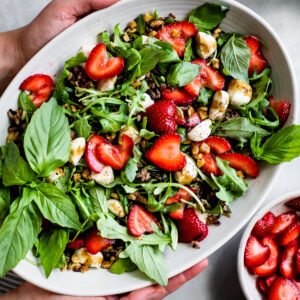 Gluten-Free Strawberry Walnut Salad