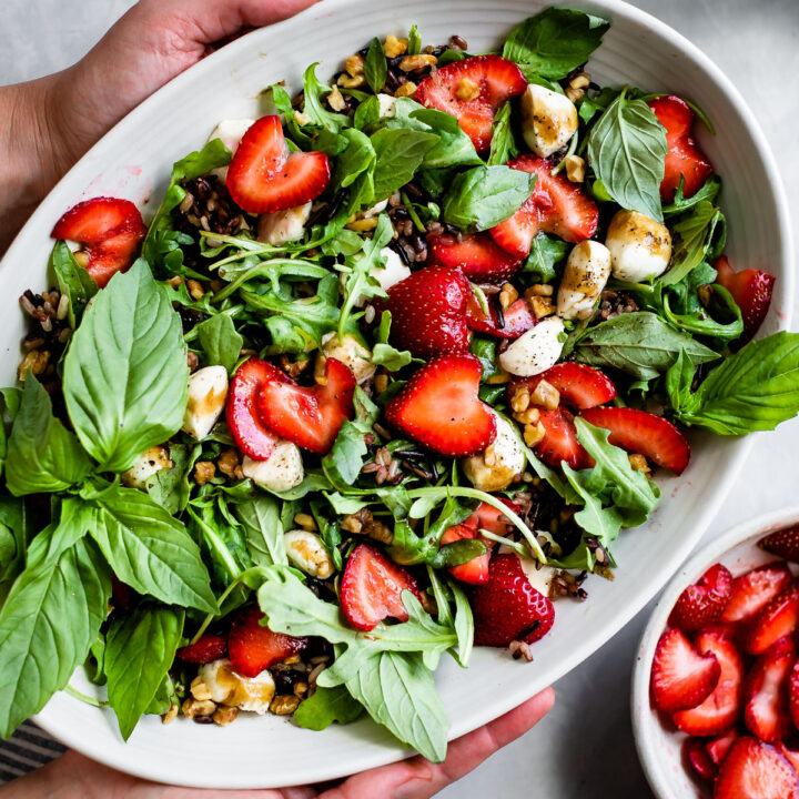 Gluten-Free Strawberry Walnut Salad