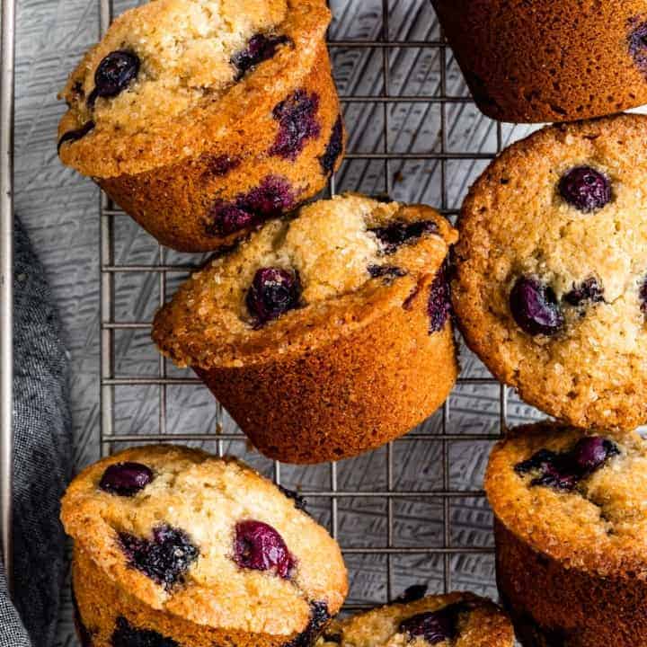 Gluten-Free Blueberry Muffin Recipe with Almond Flour