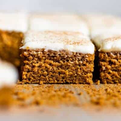 Gluten-Free Pumpkin Spice Bars