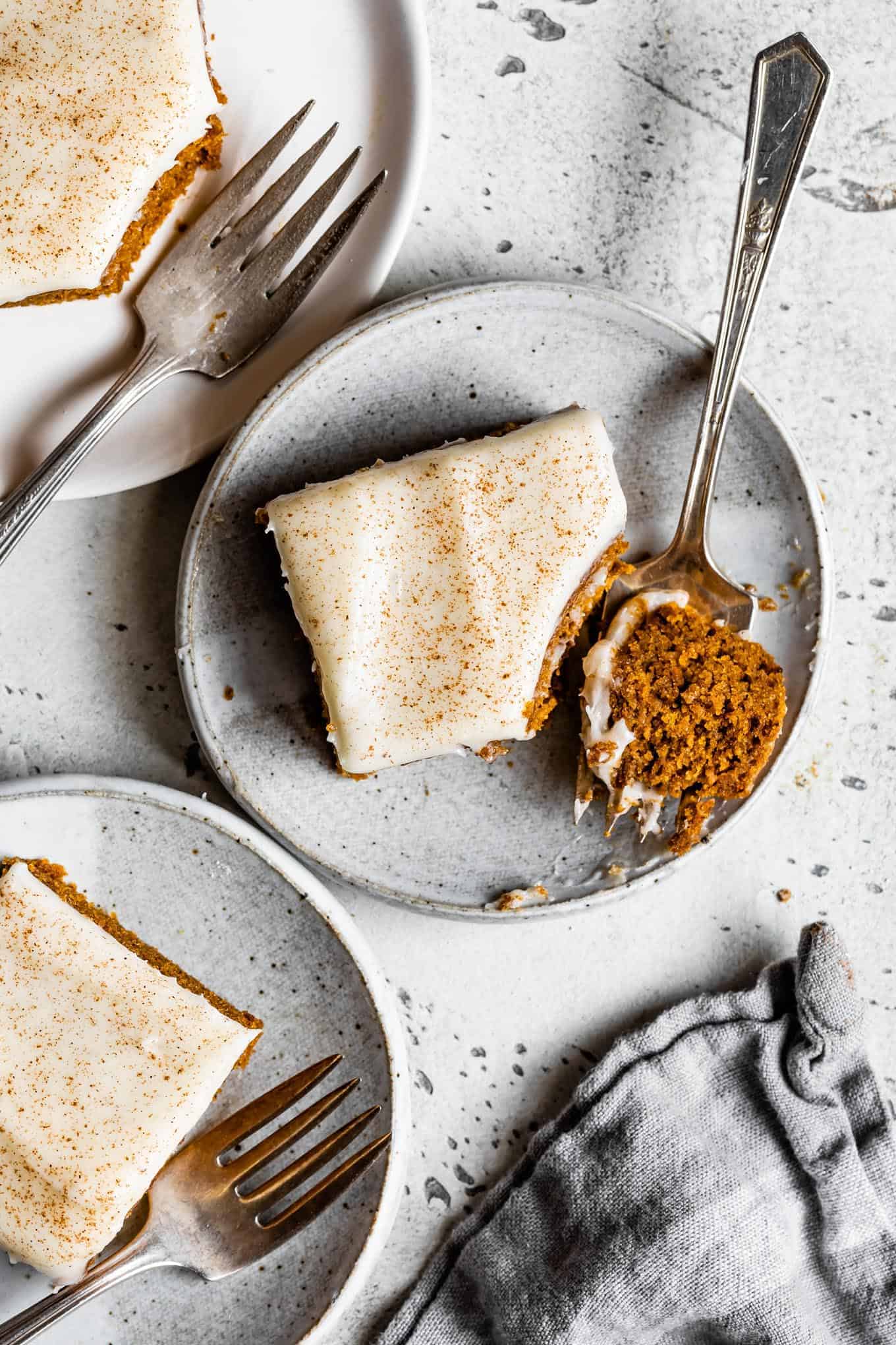 Gluten-Free Pumpkin Bars with Cream Cheese Frosting