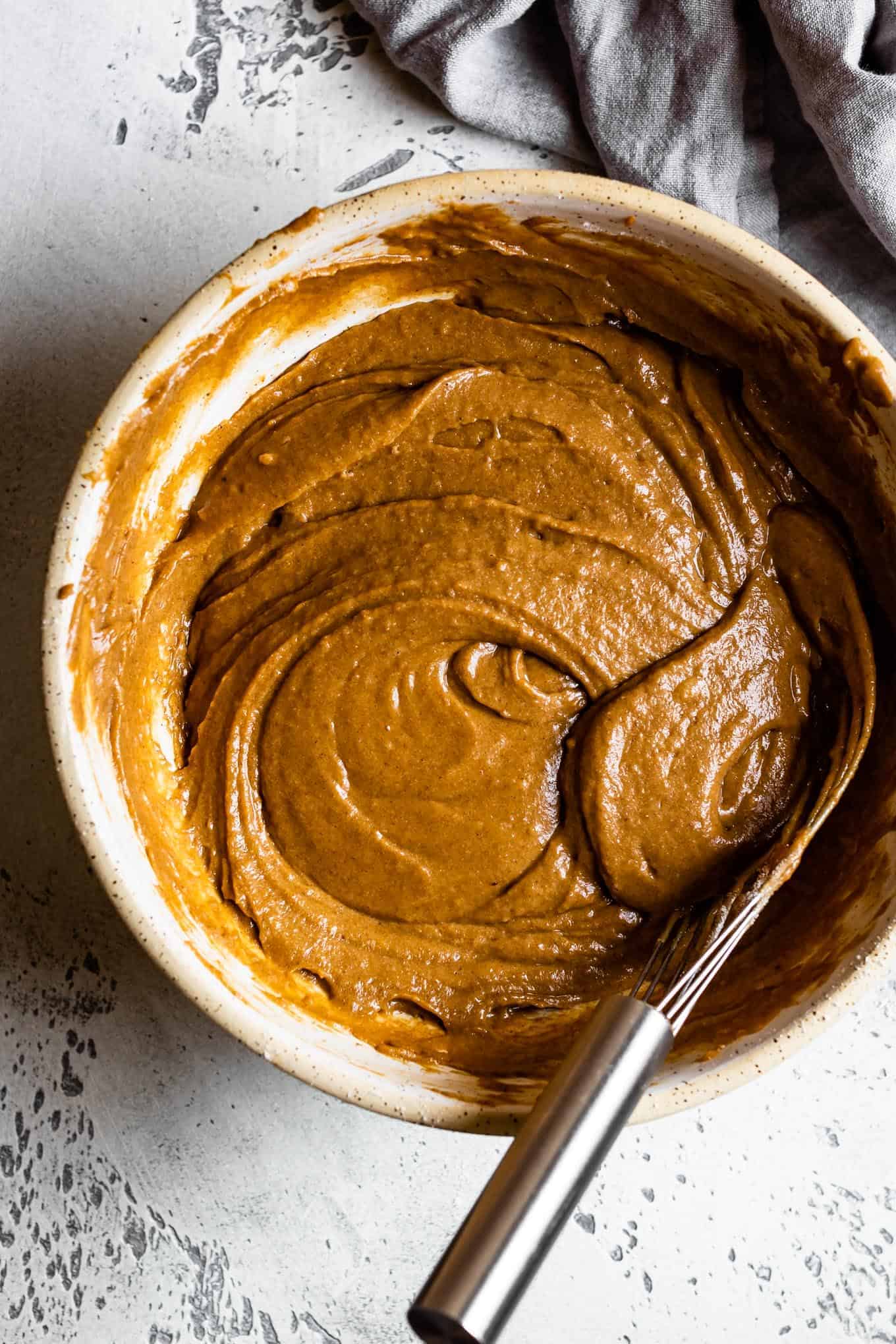 Gluten-Free Pumpkin Cake Batter