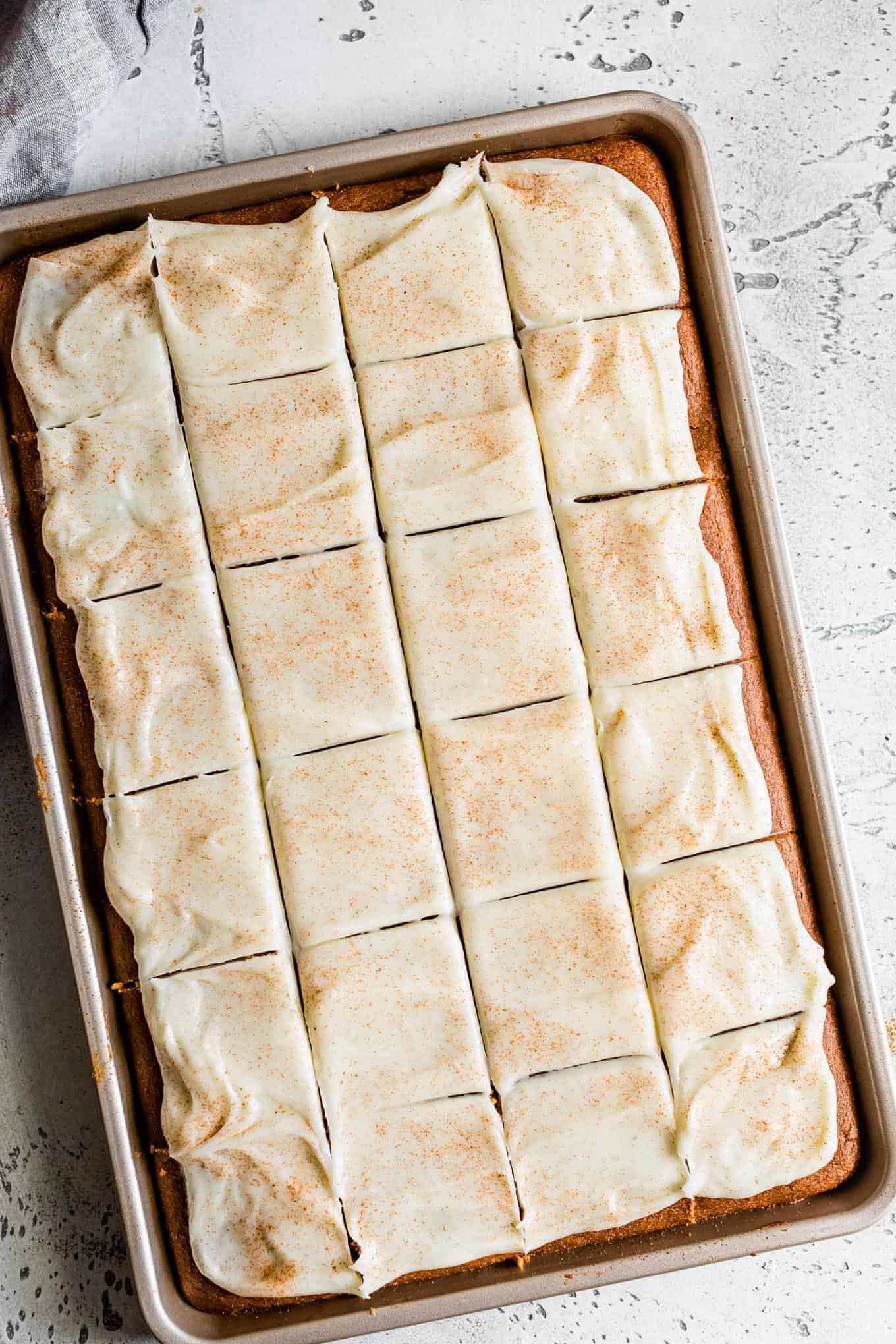 Gluten-Free Pumpkin Sheet Cake