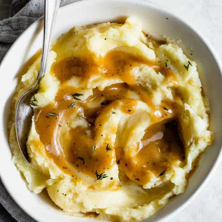 Mashed Potatoes and Gluten-Free Turkey Gravy