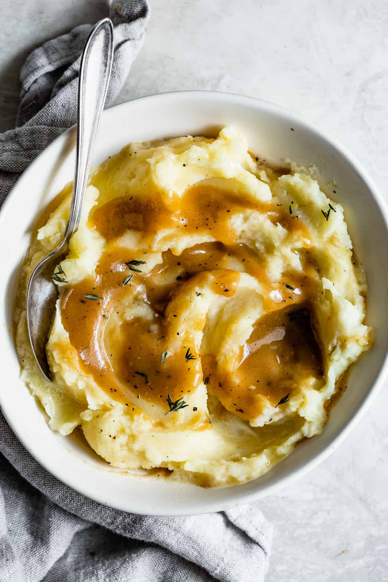 Mashed Potatoes and Gluten-Free Turkey Gravy
