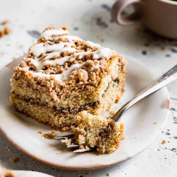 Gluten-Free Sour Cream Coffee Cake