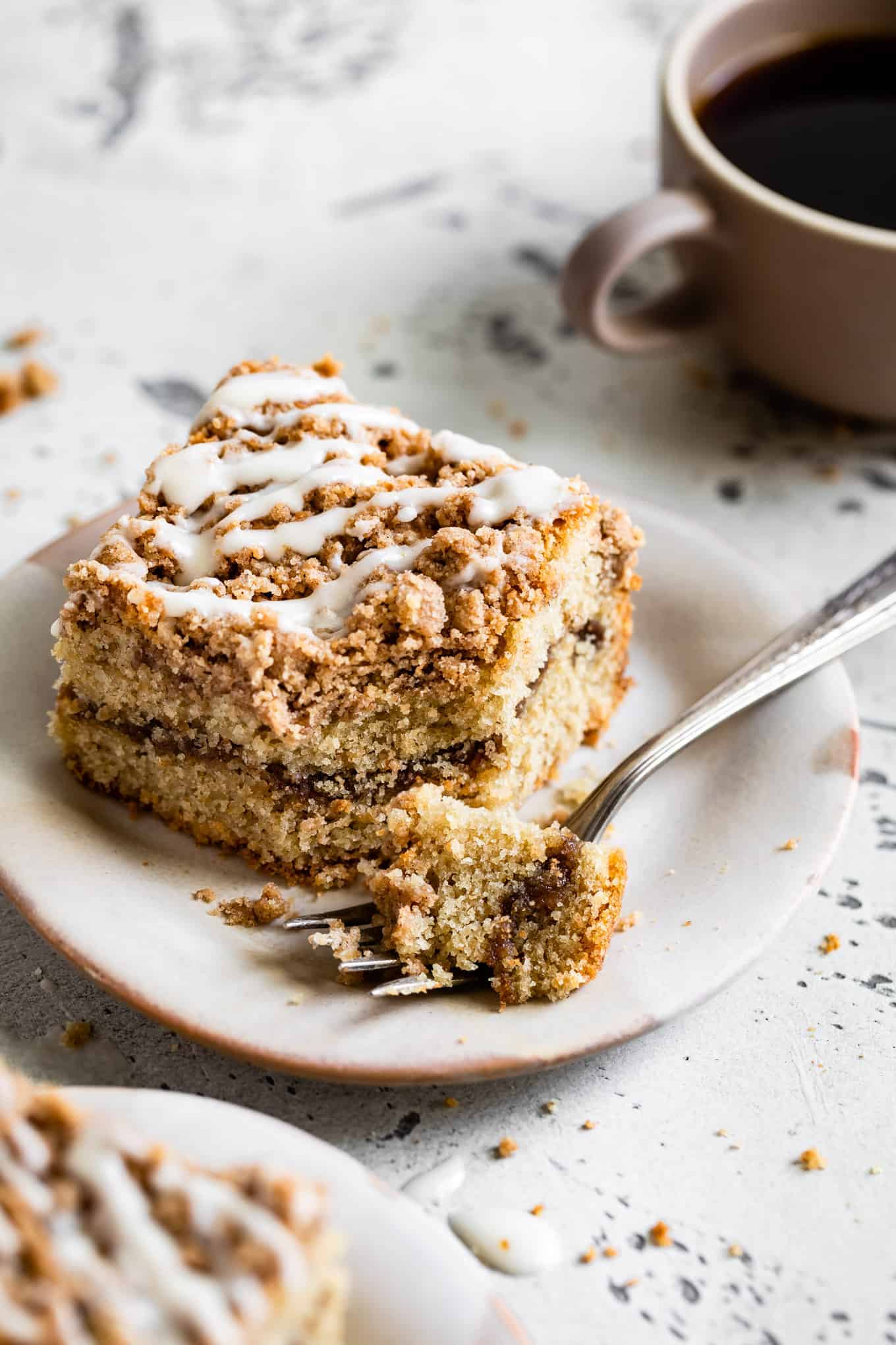 Gluten-Free Sour Cream Coffee Cake