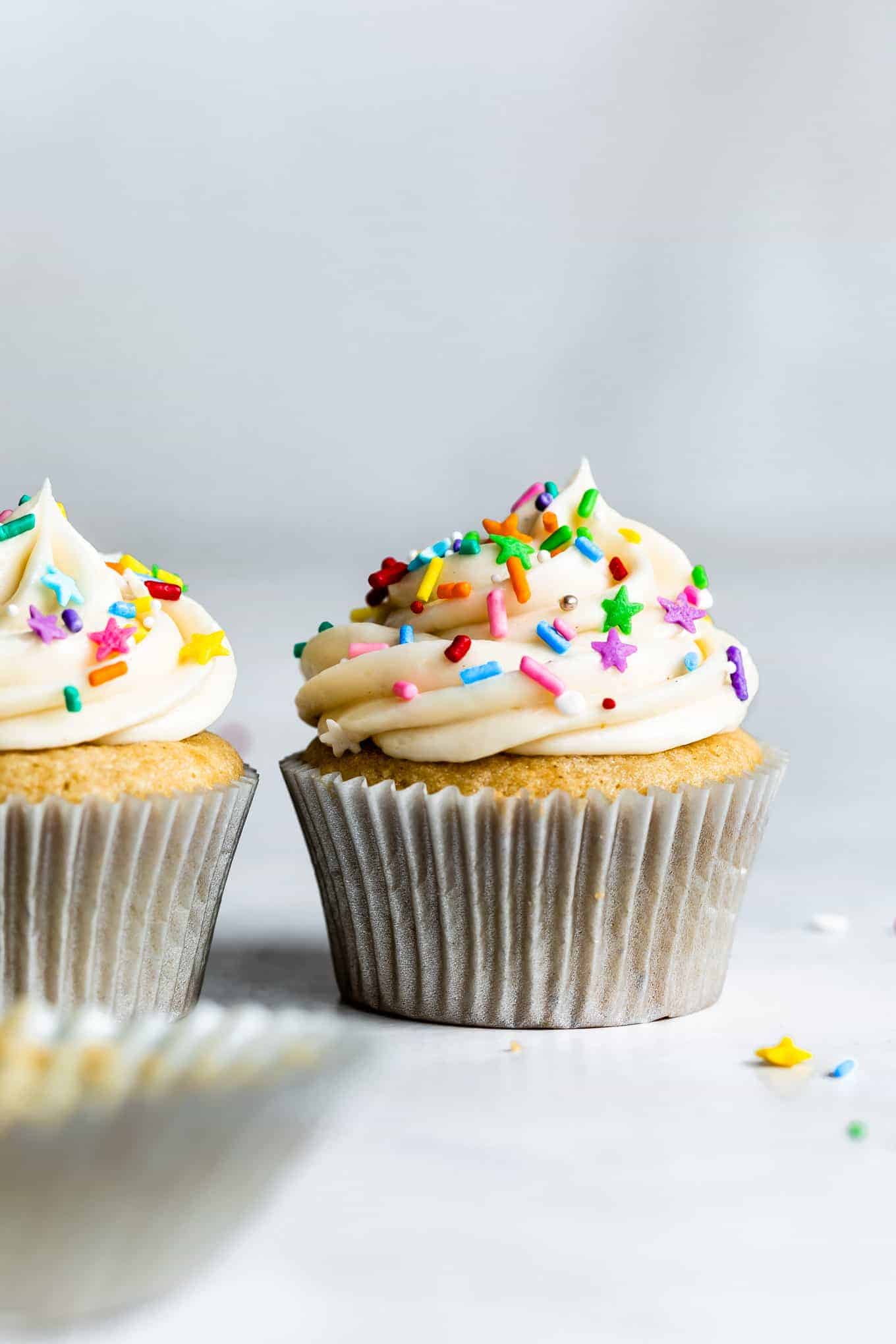 Gluten-Free Vanilla Cupcakes