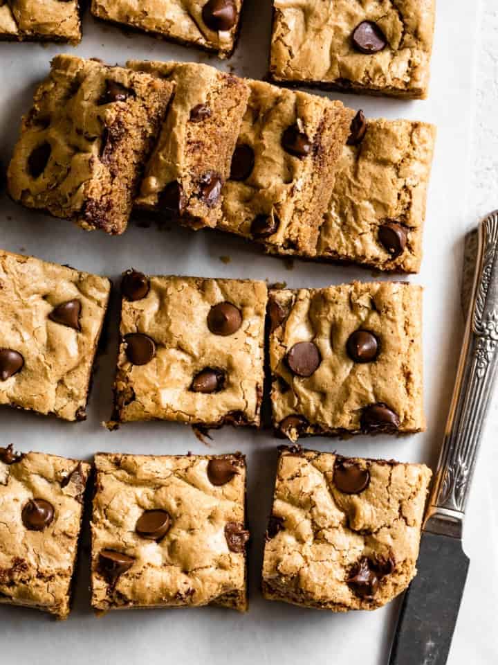 Chewy Gluten-Free Almond Flour Blondies