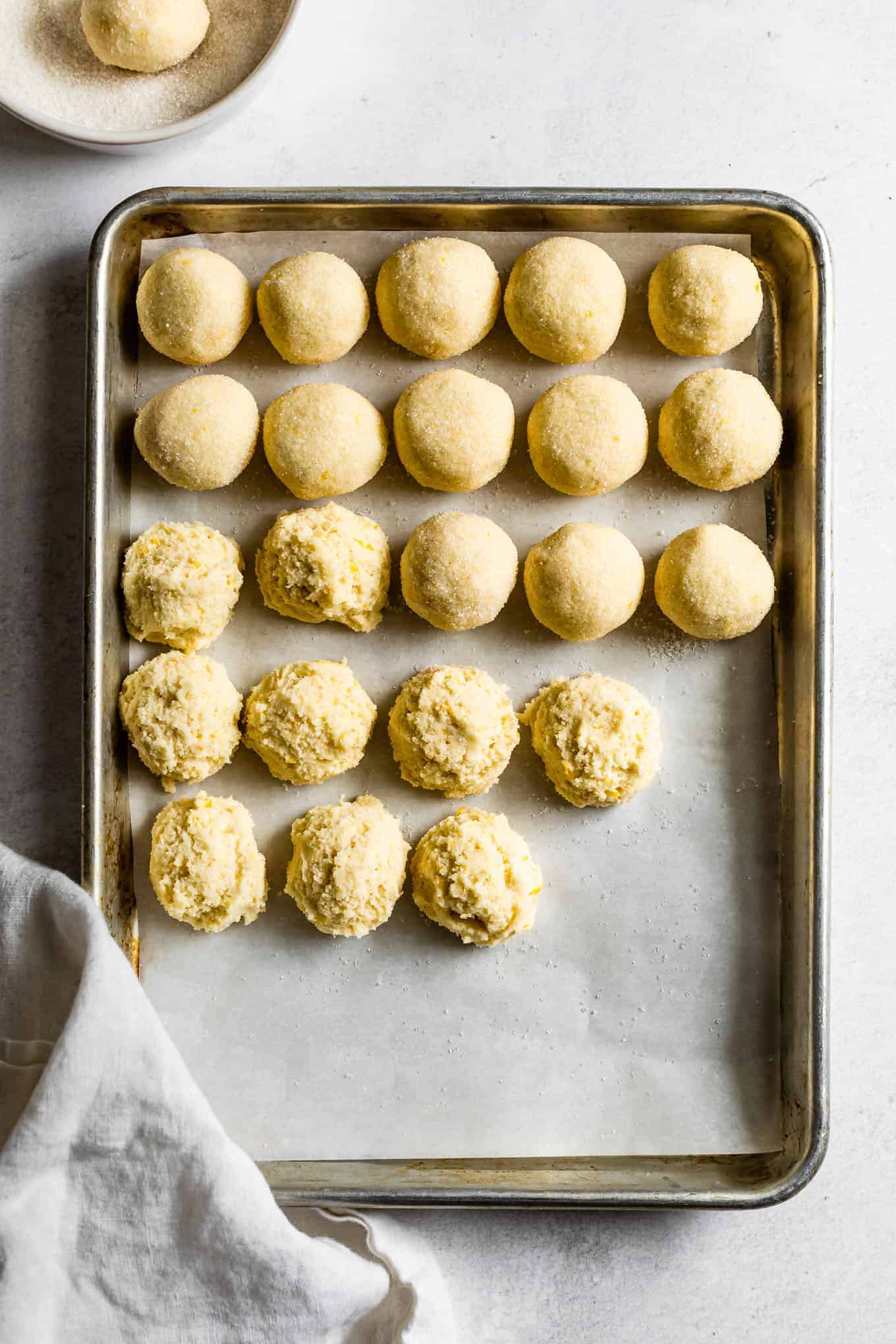 Crispy and Chewy Gluten-Free Lemon Cookies