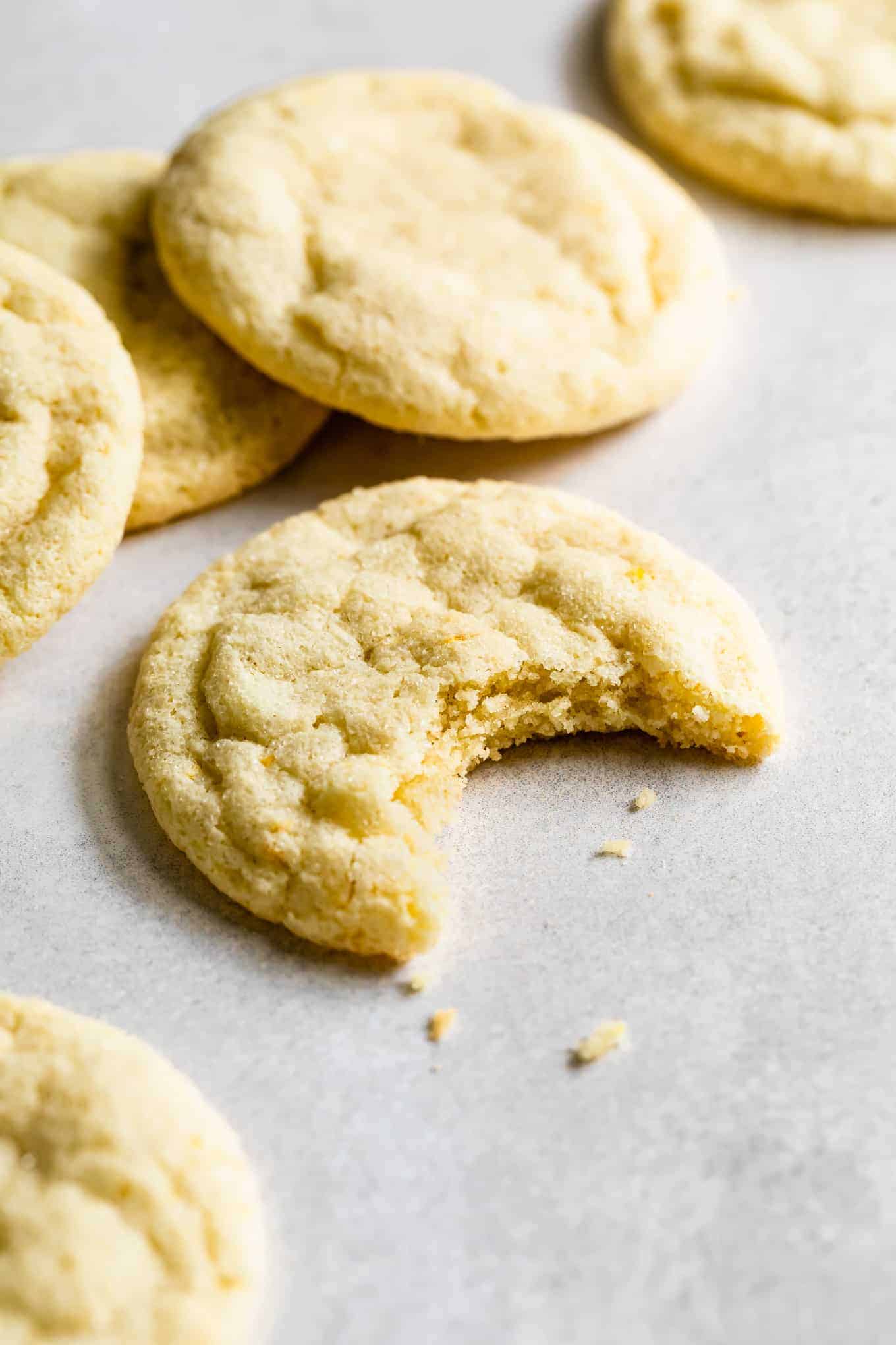 Chewy Gluten-Free Lemon Cookies