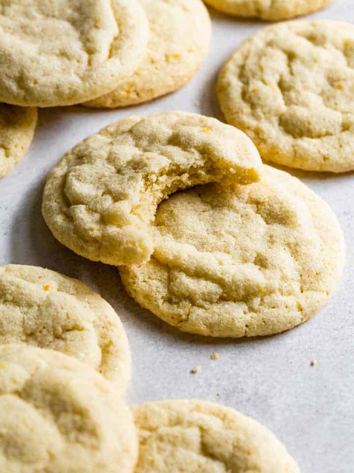 Soft and Chewy Gluten-Free Lemon Cookies