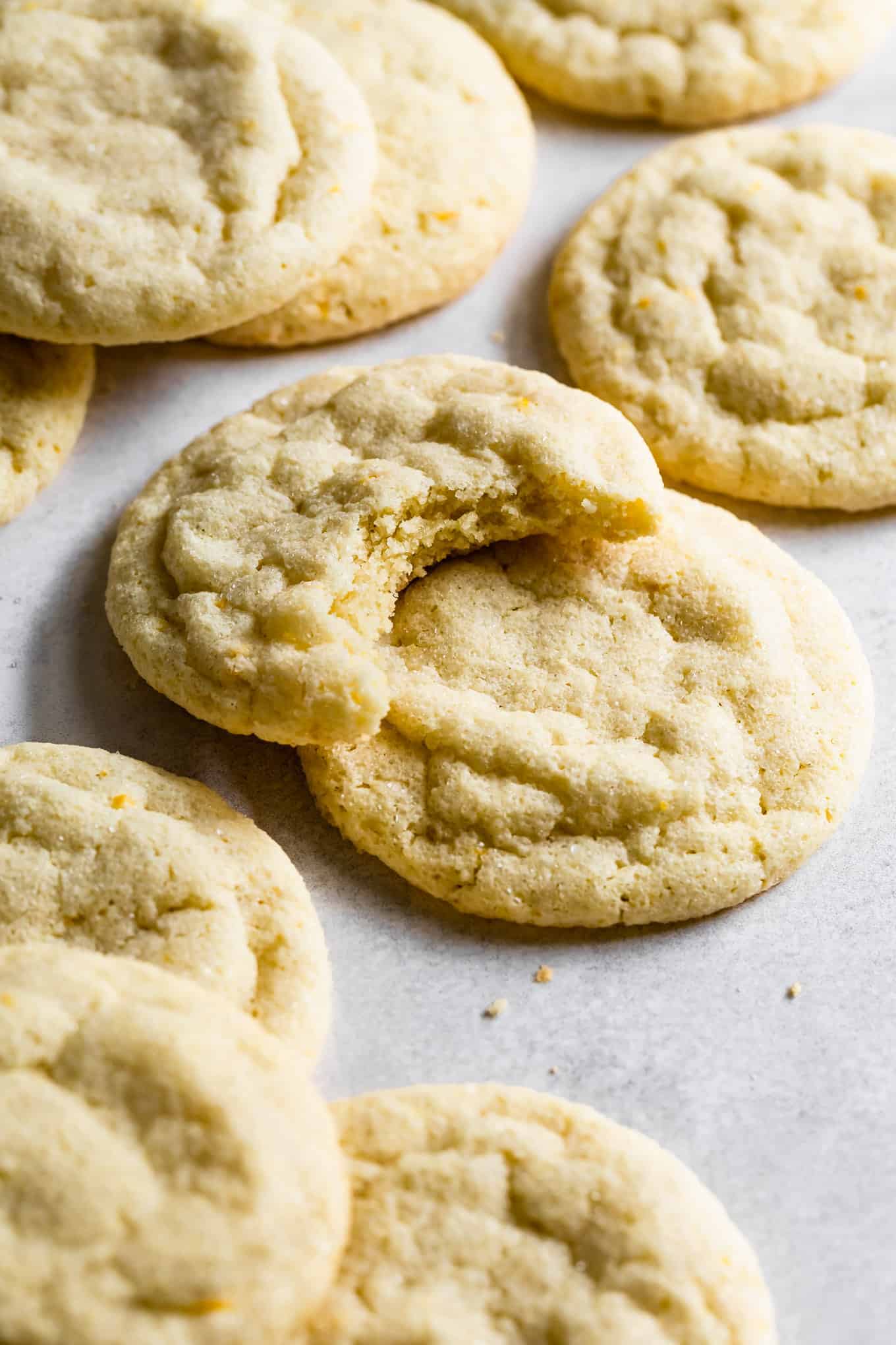 Soft and Chewy Gluten-Free Lemon Cookies