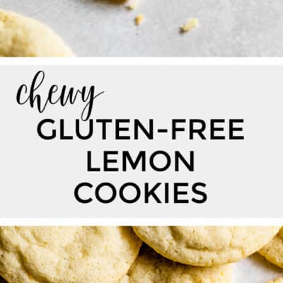 Gluten-Free Lemon Cookies Recipe