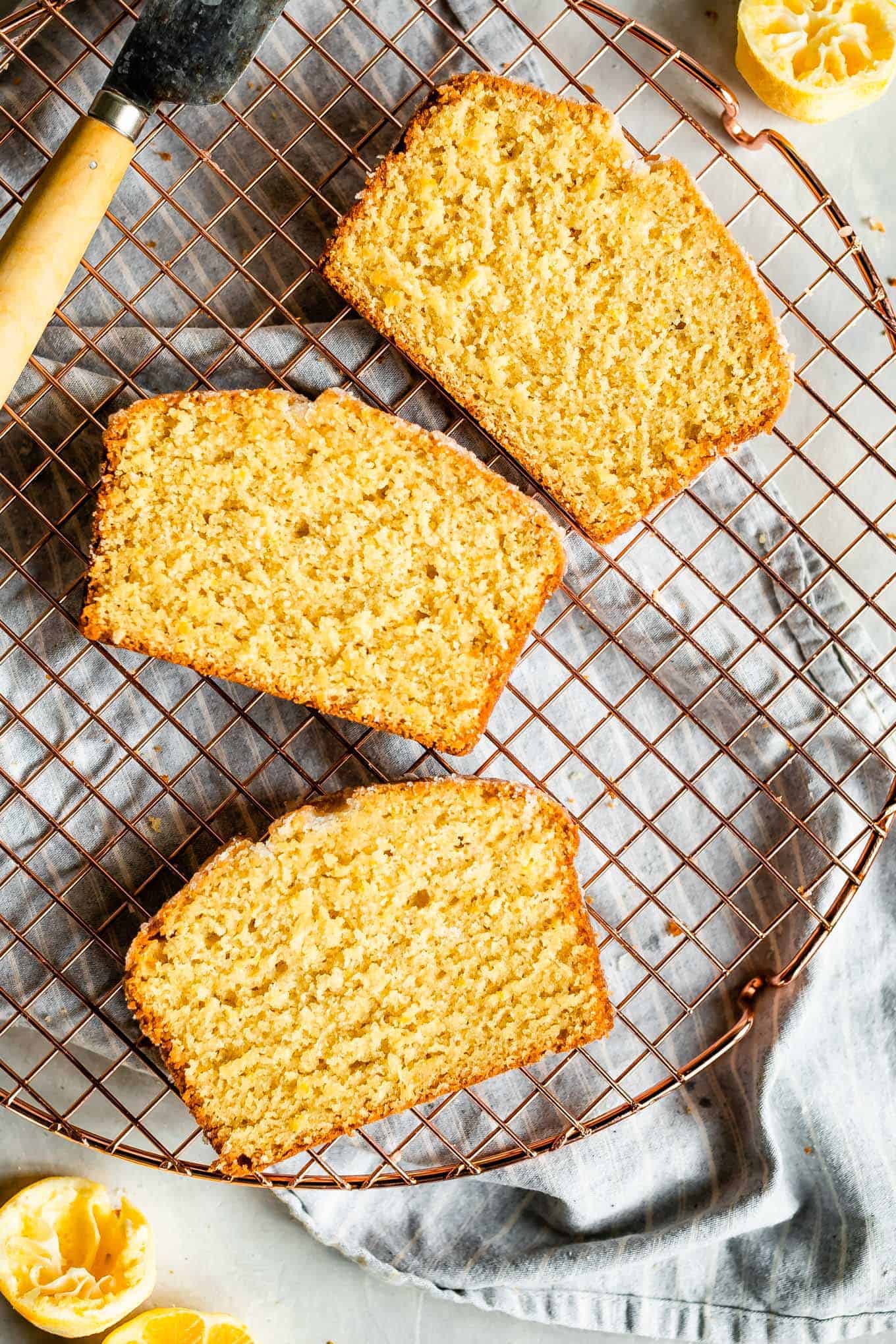 Gluten-Free Lemon Bread Slices