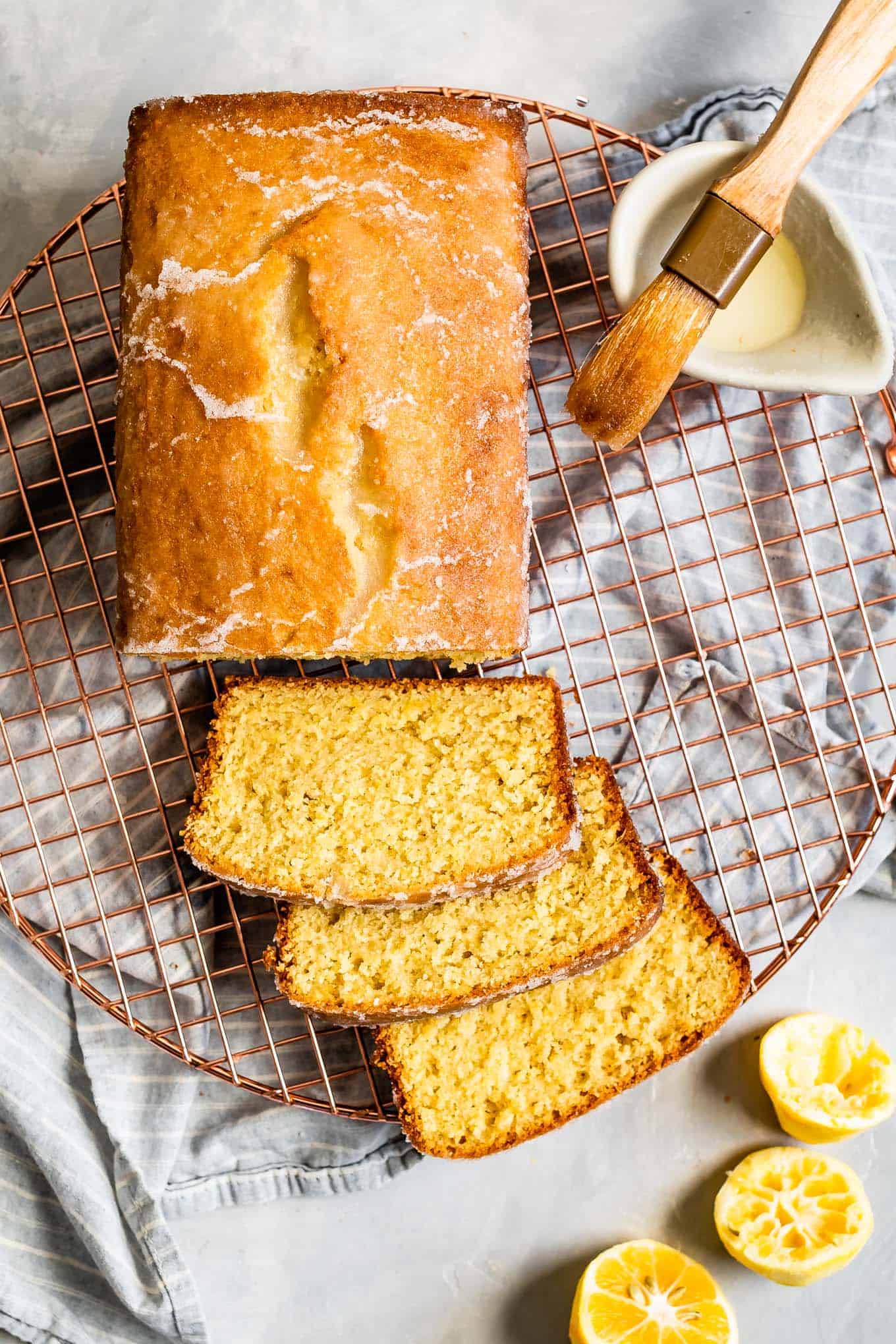 Gluten-Free Lemon Cake Recipe Slices