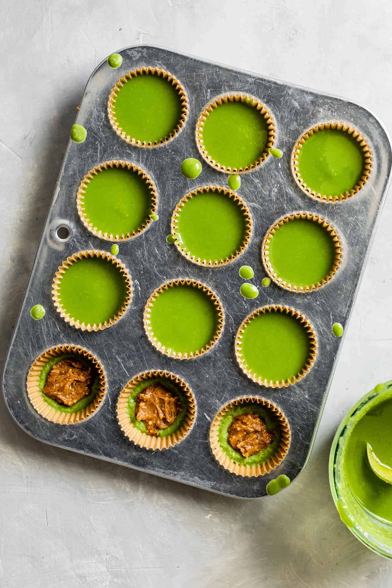 How to Make Matcha Almond Butter Cups