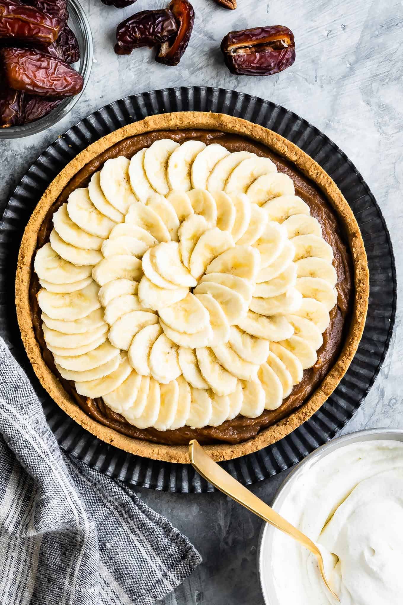 Banana Caramel Pie