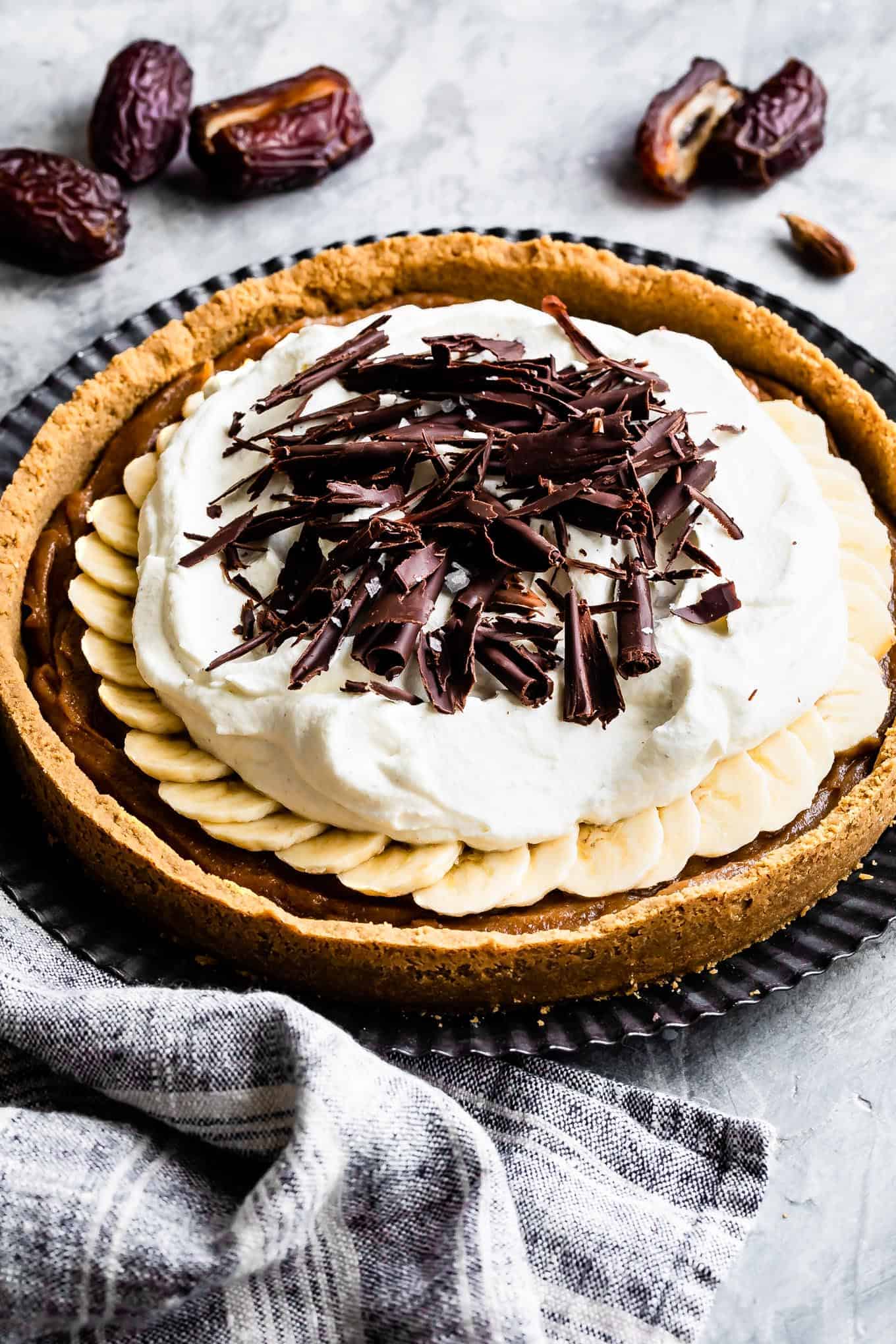 How to Make Vegan Banoffee Pie