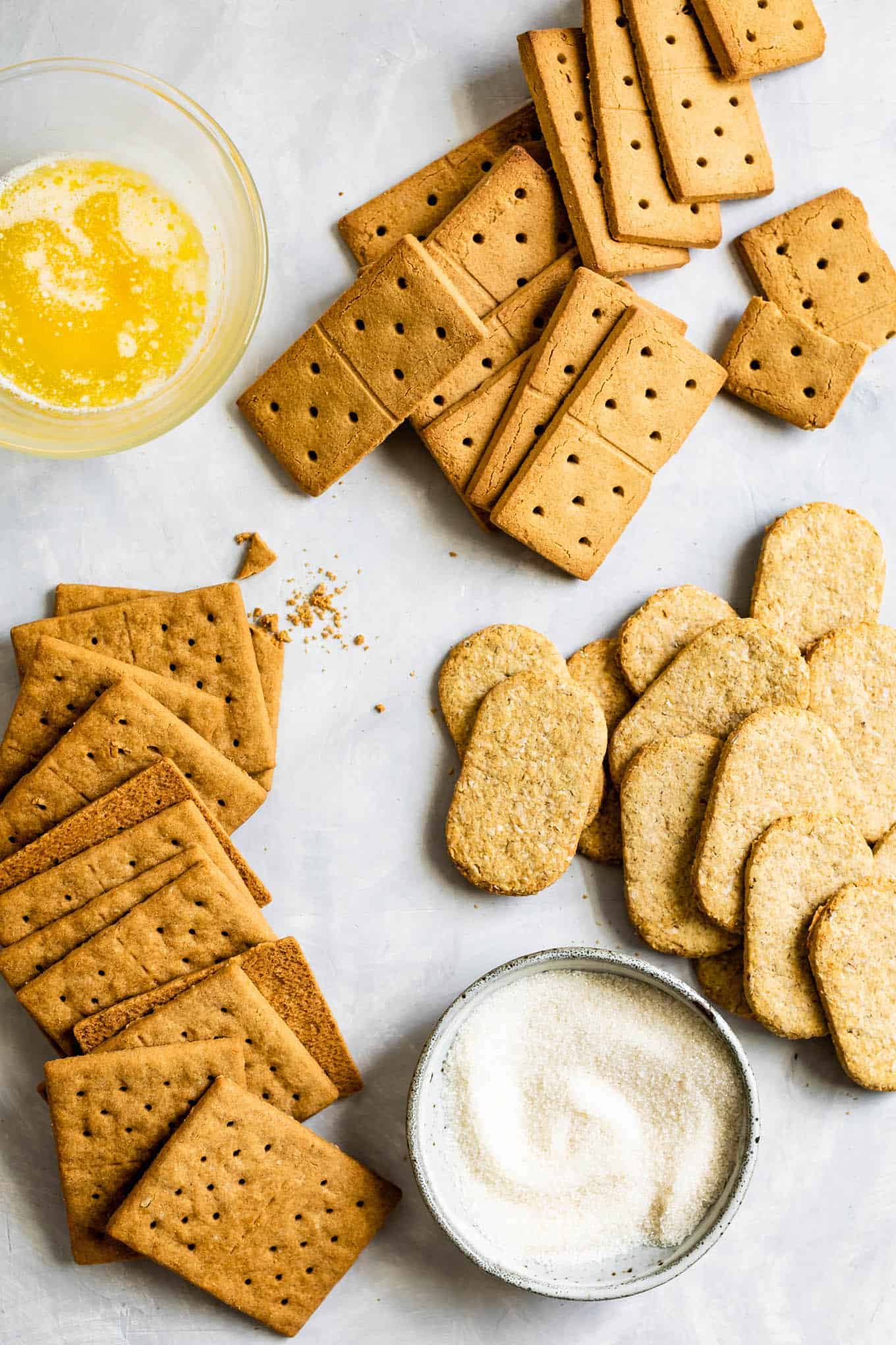 Gluten-Free Graham Cracker Crust Ingredients