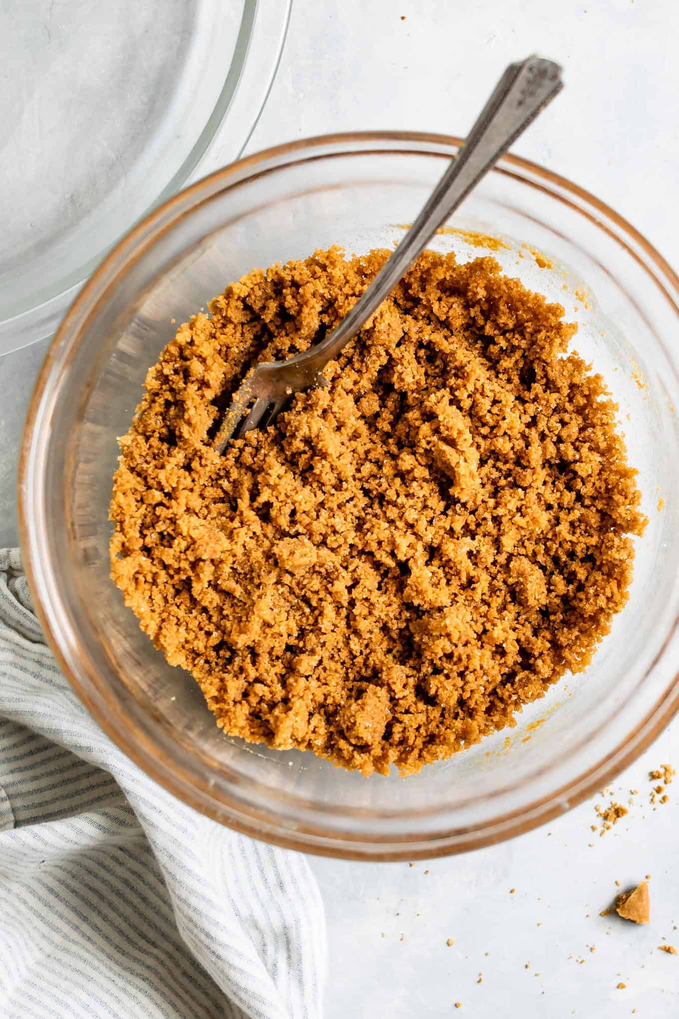 Gluten-Free Graham Cracker Crust Crumbles