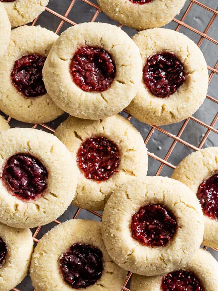 Gluten-Free Thumbprint Cookies