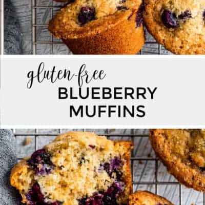 The Best Gluten-Free Blueberry Muffins