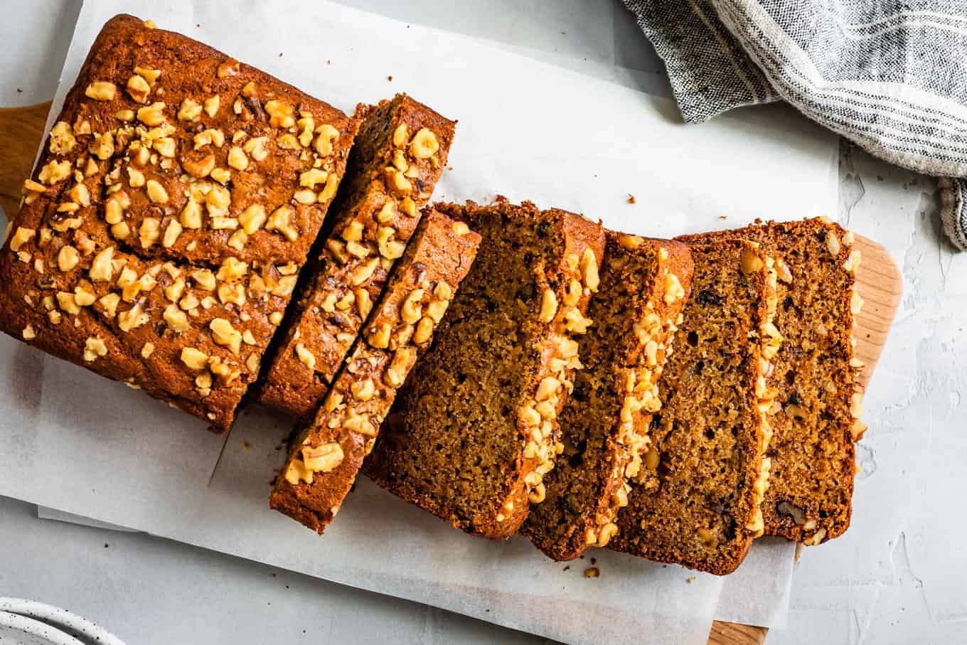 Moist gluten-free banana bread