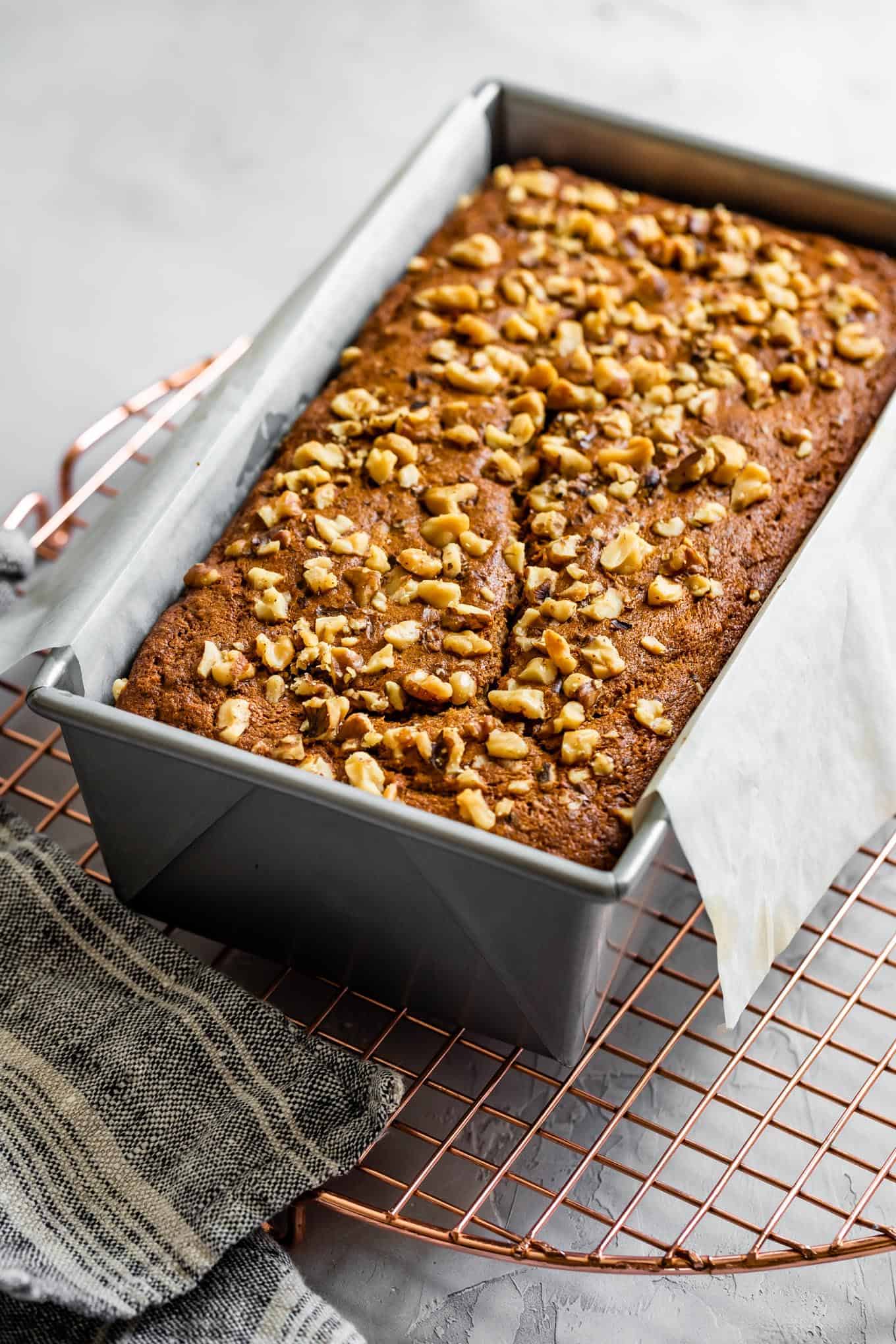 Gluten-free banana nut bread