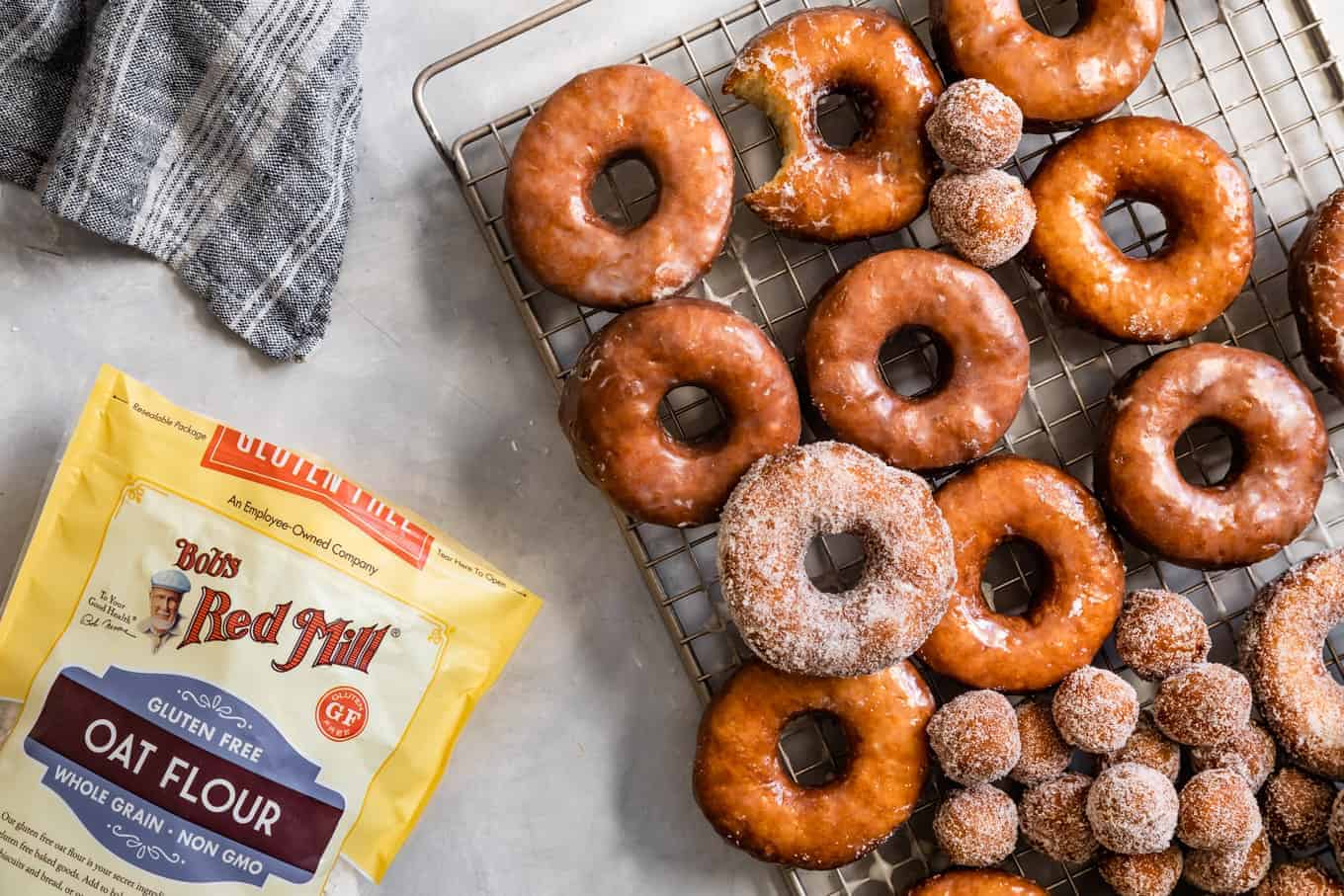 Best gluten-free donuts on baking rack