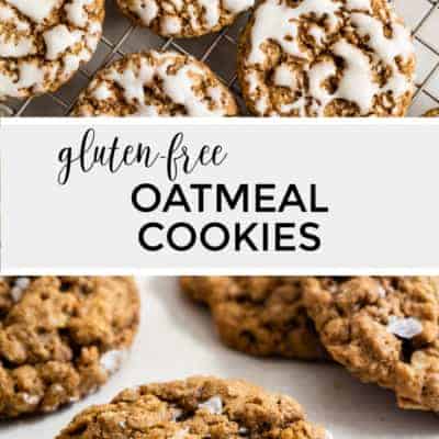 Soft and Chewy Gluten-Free Oatmeal Cookies