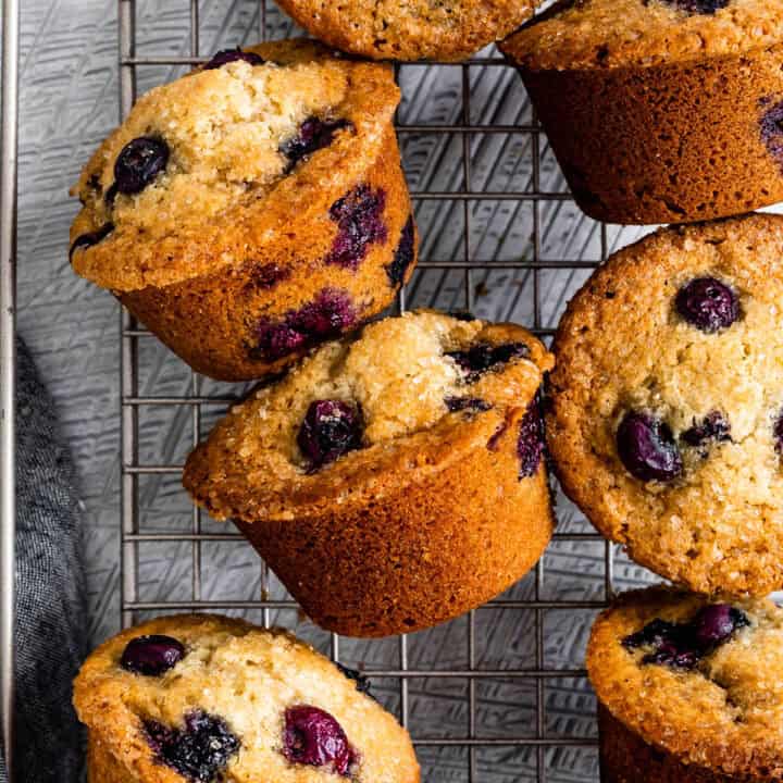 Gluten-Free Blueberry Muffins