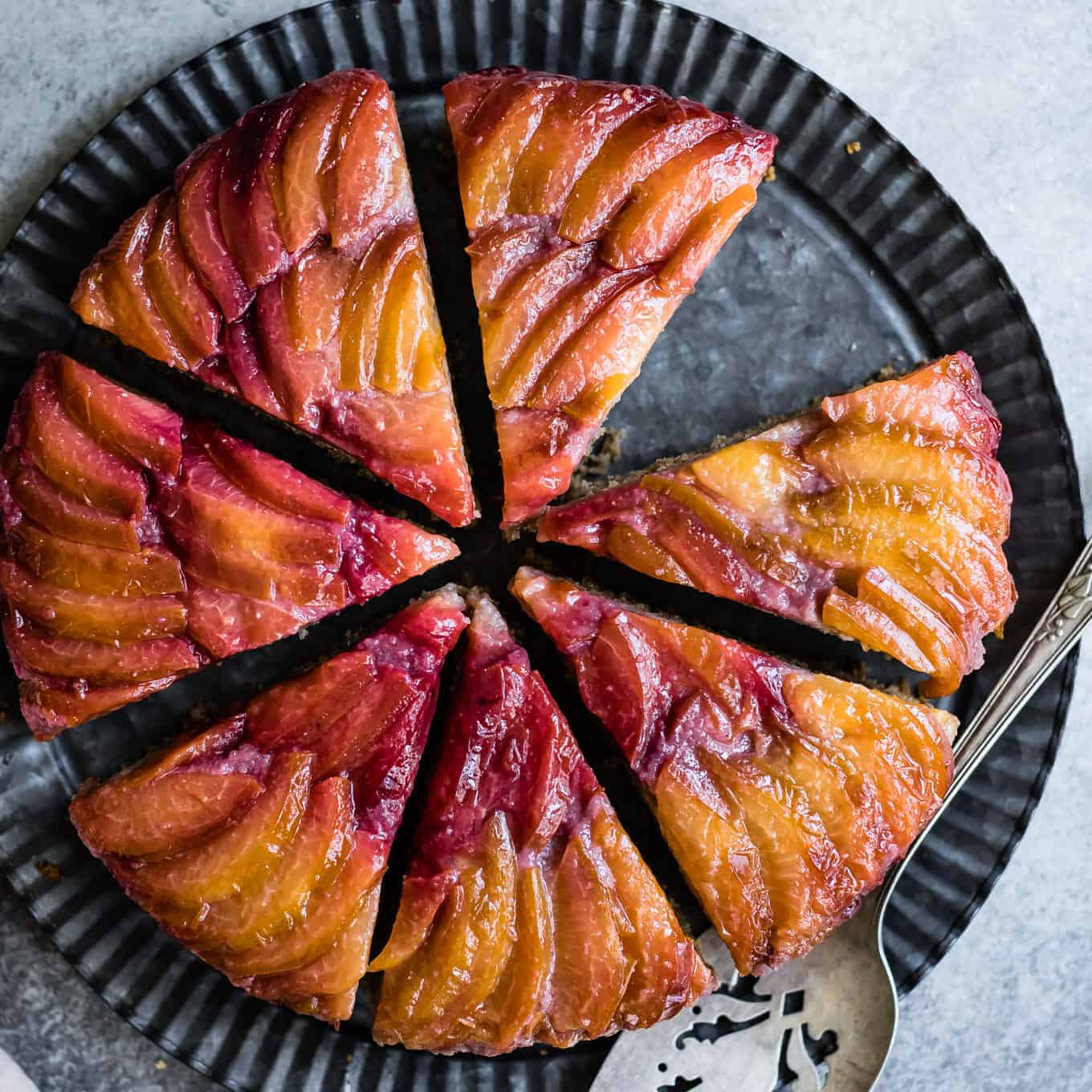 Gluten-Free Chestnut Plum Cake