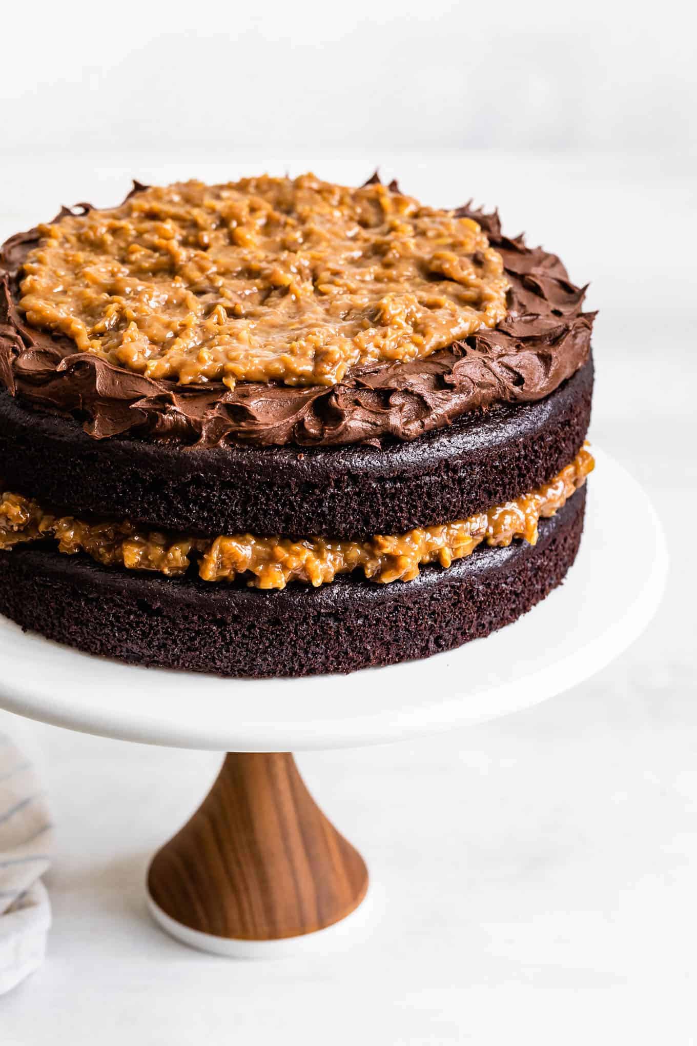 Gluten-Free German Chocolate Cake