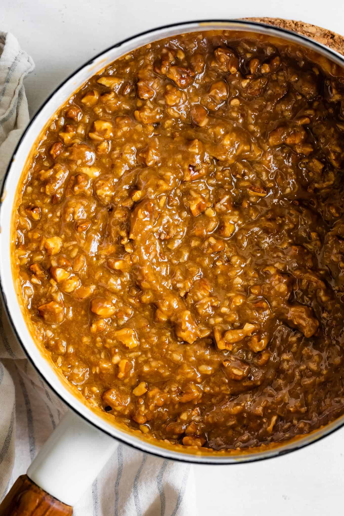 German Chocolate Cake Coconut Custard