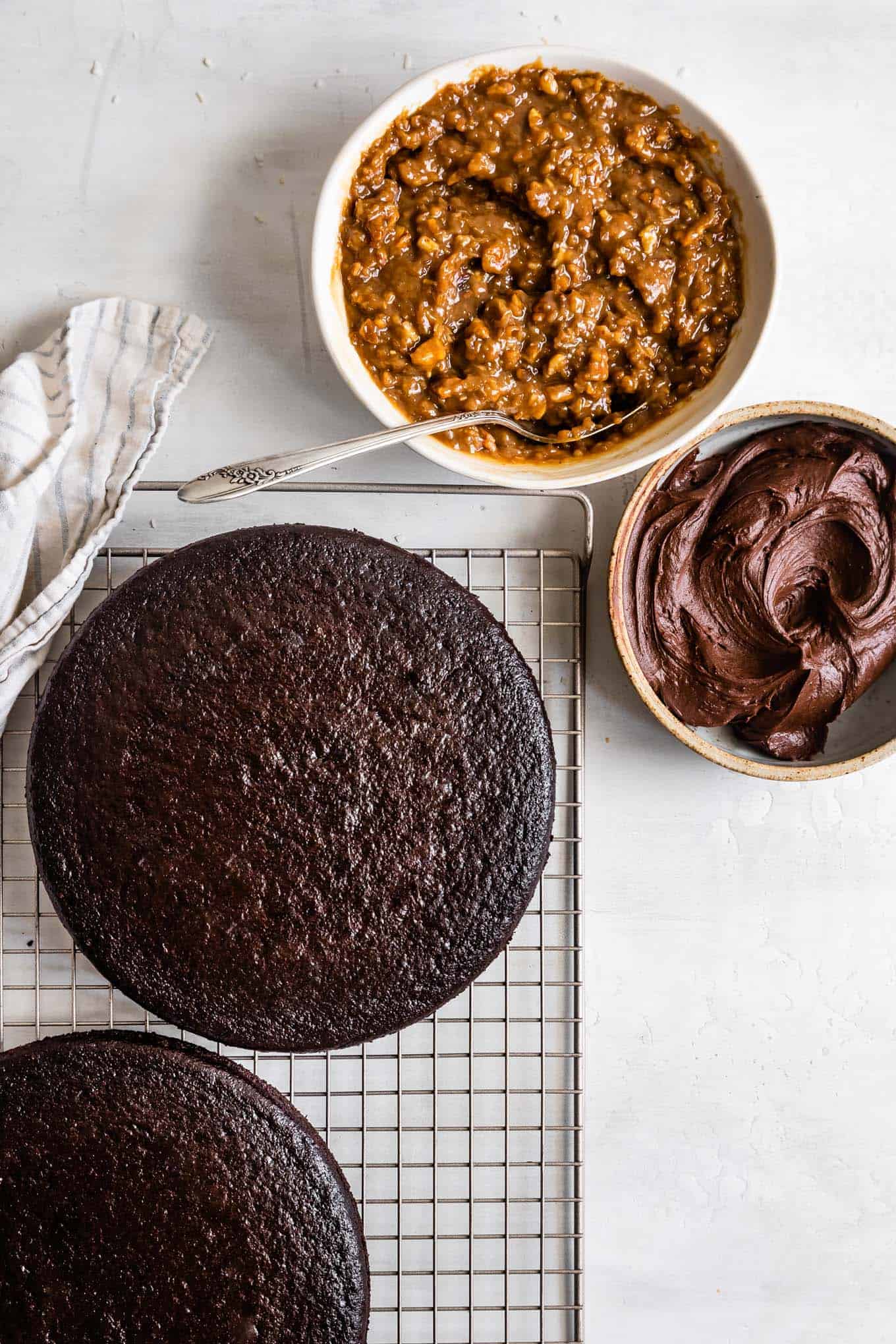 Gluten-Free German Chocolate Cake Ingredients