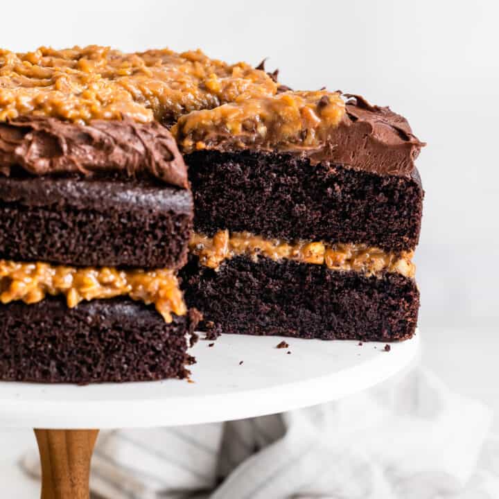 Gluten-Free German Chocolate Cake