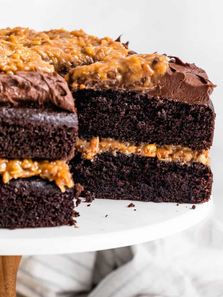 Gluten-Free German Chocolate Cake