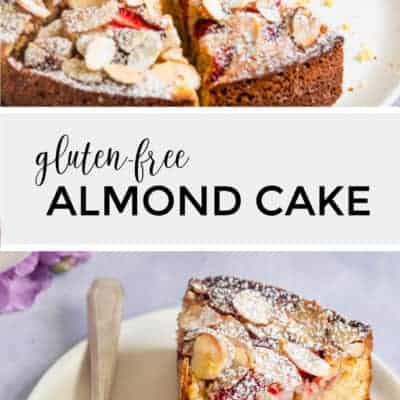 Gluten-Free Almond Cake with Strawberries