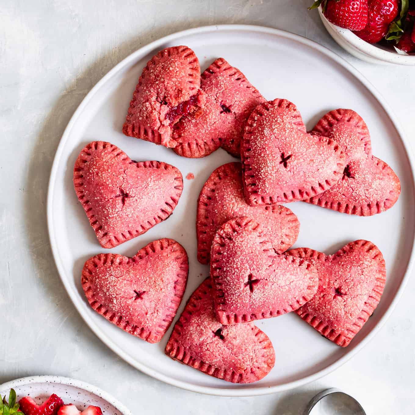 Heart Beet Hand Pies