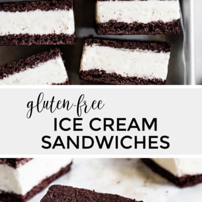 Gluten-Free Chocolate Ice Cream Sandwich