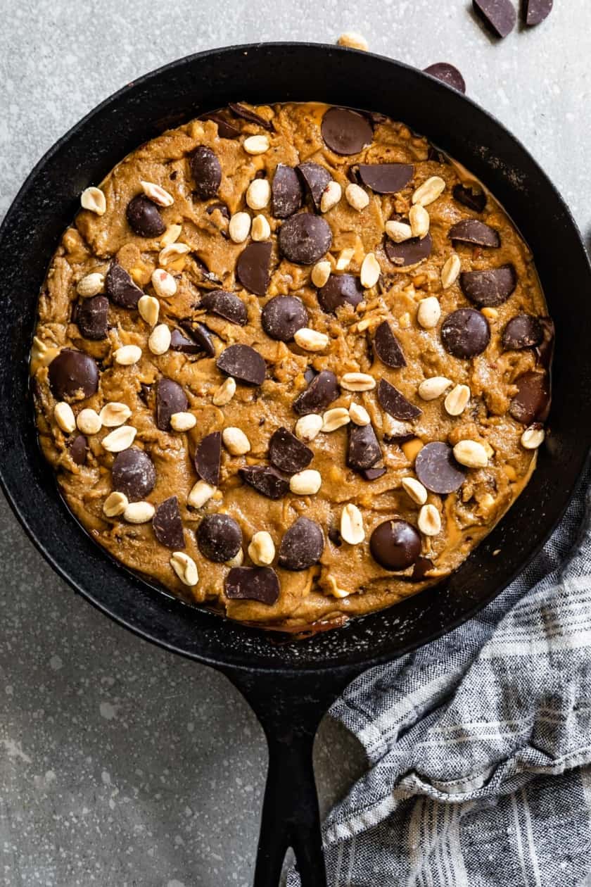 GlutenFree Skillet Cookie Pizookie Snixy Kitchen