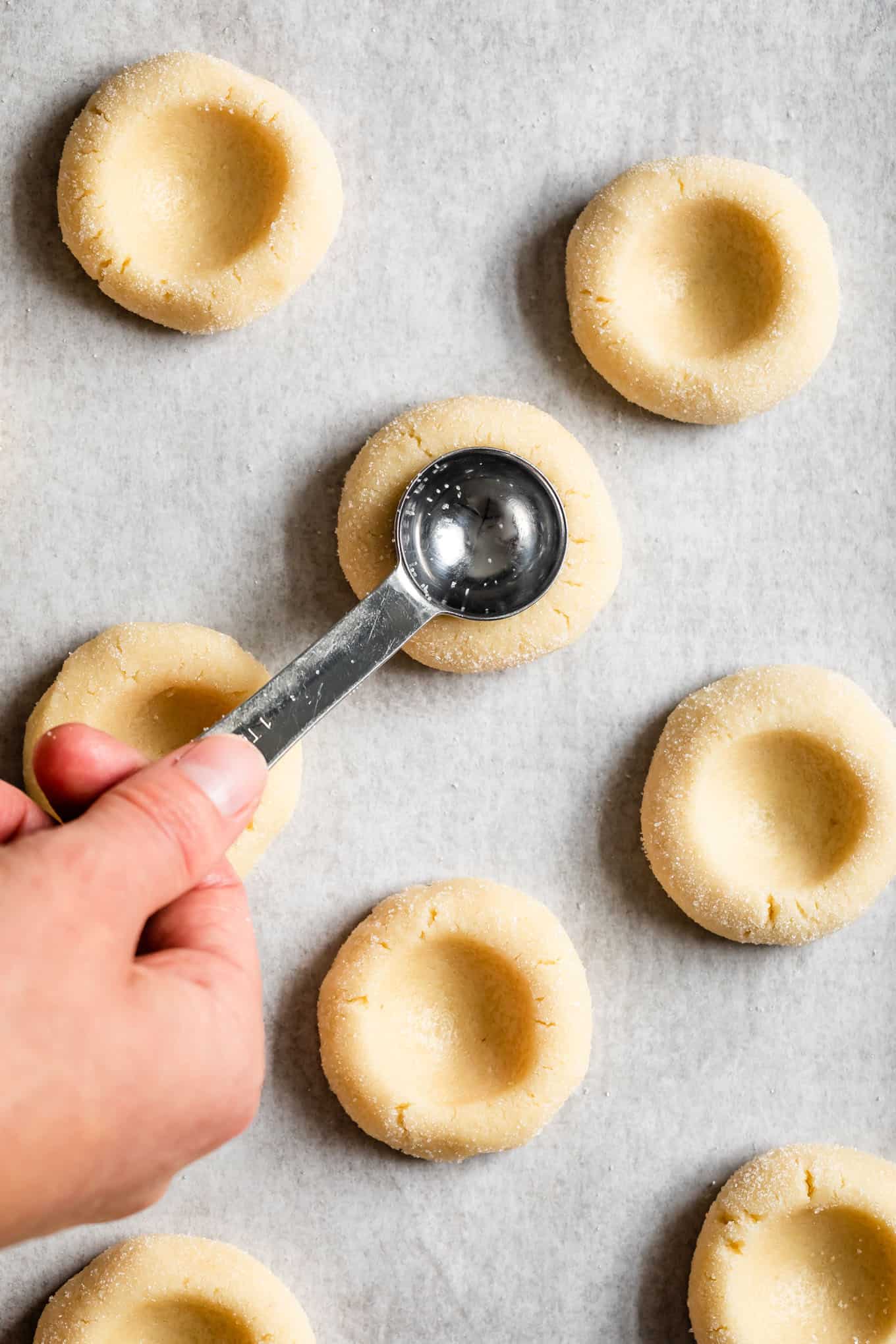 Keep Thumbprint Cookies from Cracking