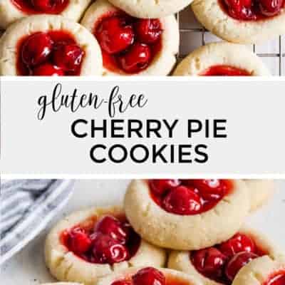 Gluten-Free Cherry Pie Cookies